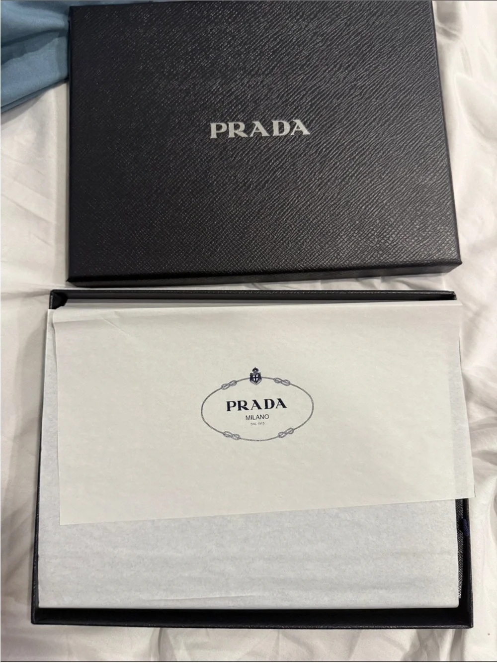 Prada Black Textured Leather Journal New Complete with Gift Box
